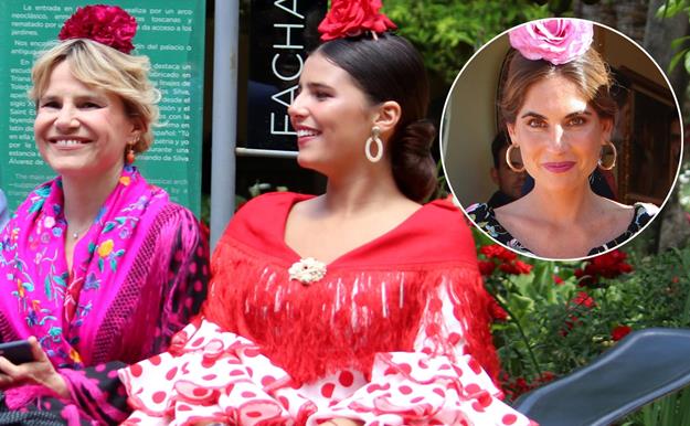 El guiño conciliador de Eugenia Martínez de Irujo y Cayetana, Tana, Rivera con Lourdes Montes 