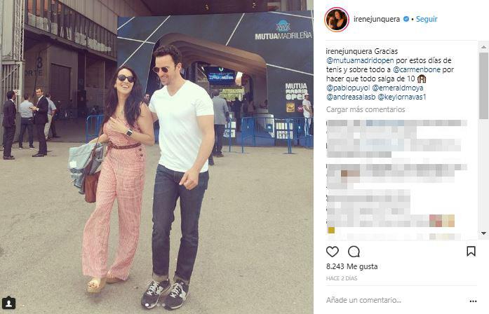 Irene Junquera... confirma su relación con Pablo Puyol.