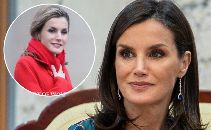 La reina Letizia, imagen de una marca de pañuelos china