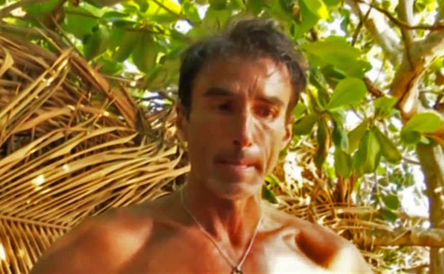 Hugo Sierra llora