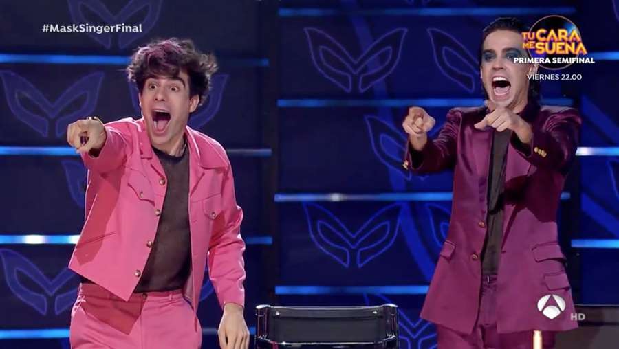 Javis Mask 'Mask Singer': Cuervo y Camaleón eran... ¡Jorge Lorenzo y Toni Cantó!
