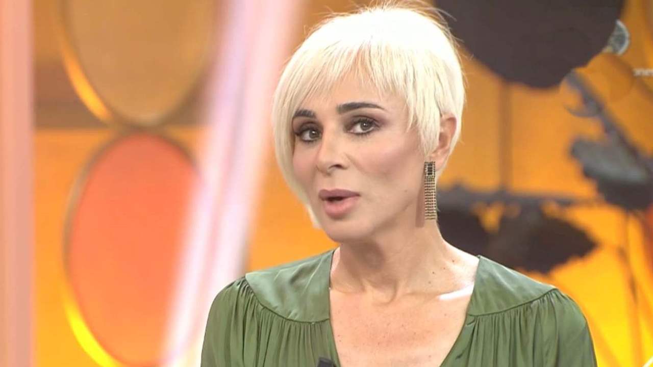 Las lágrimas de Ana María Aldón al escuchar en directo las polémicas declaraciones de José Ortega Cano