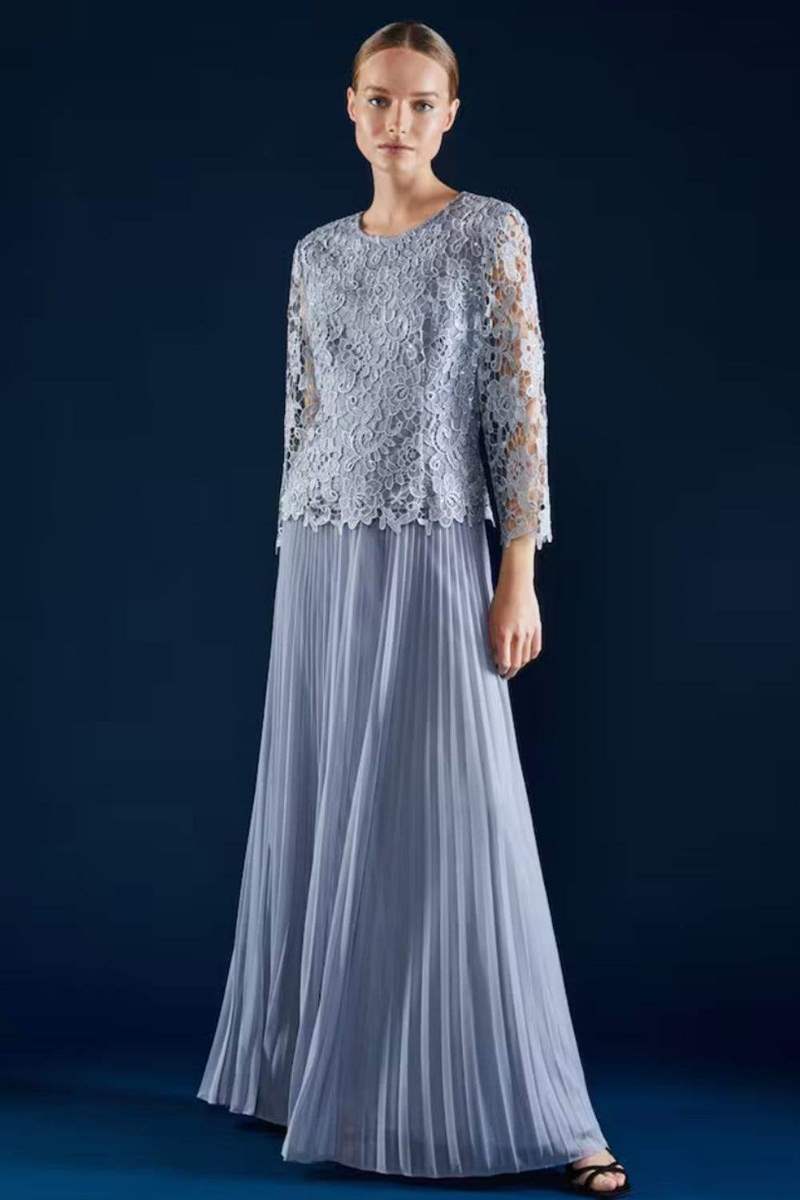 10 vestidos de madrina de boda elegantes para mujeres de 50, 60 y 70, image size:800x1200