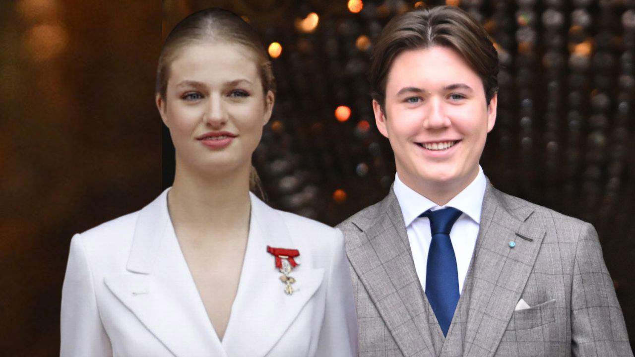 La princesa Leonor y el príncipe Christian 'se cuelan' por sorpresa en la  cena de gala de Dinamarca por un motivo muy especial