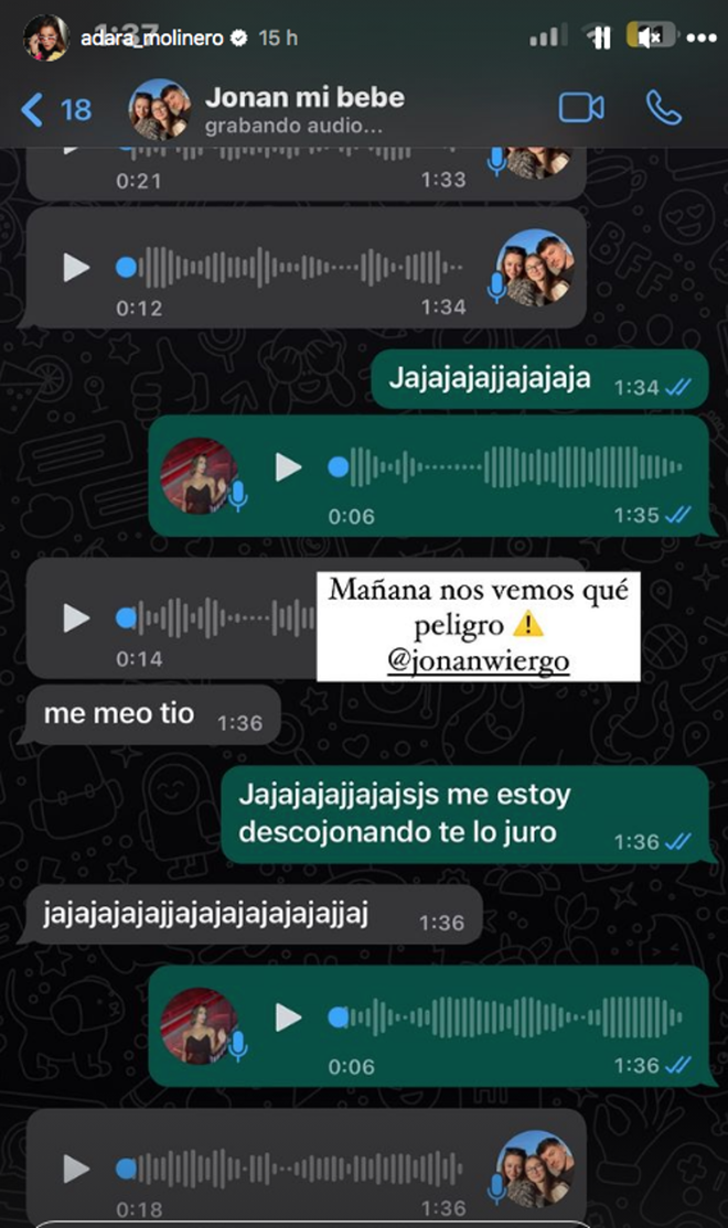El detalle que desvela cómo es la relación actual de Adara Molinero y ...