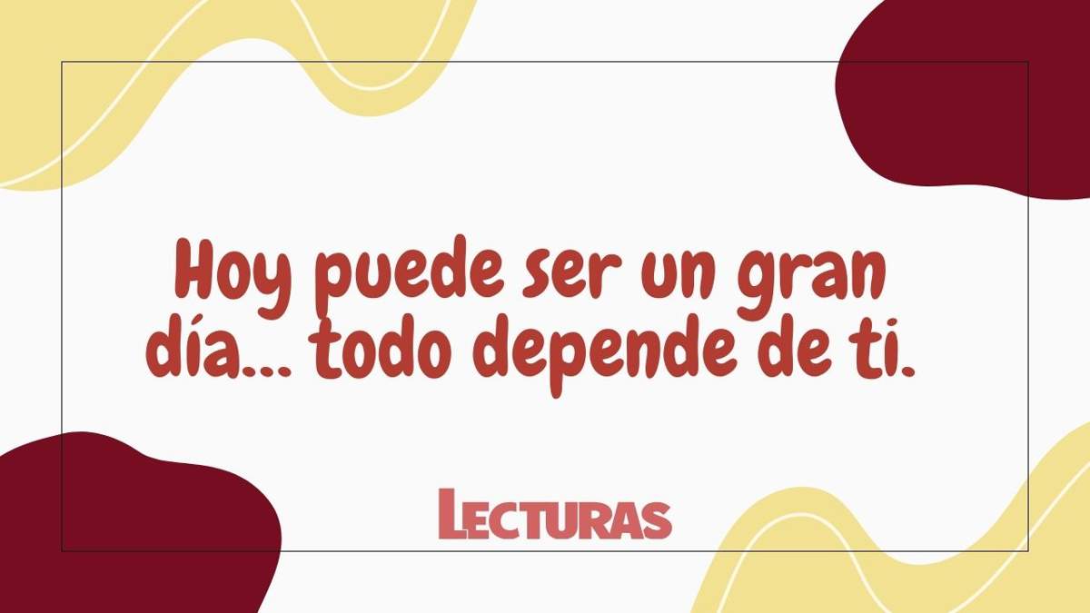 Feliz jueves! 90 frases de buenos días para compartir energía positiva, image size:1200x675