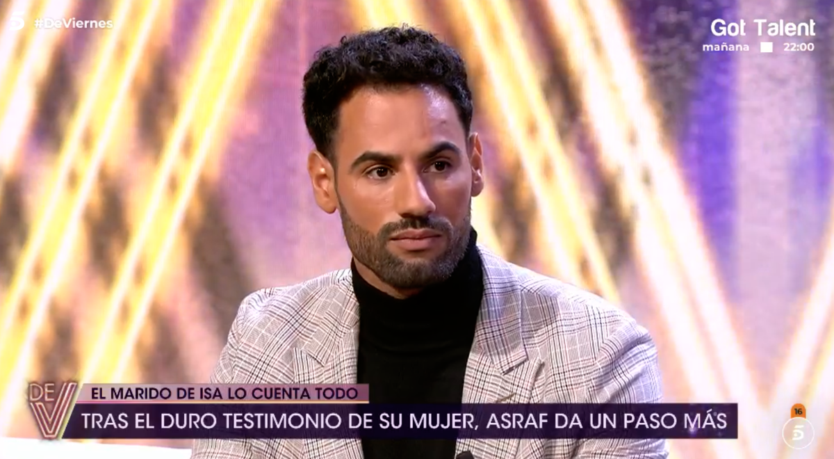 Fgi Asraf La demoledora palabra con la que Asraf Beno define la infancia de Isa ...