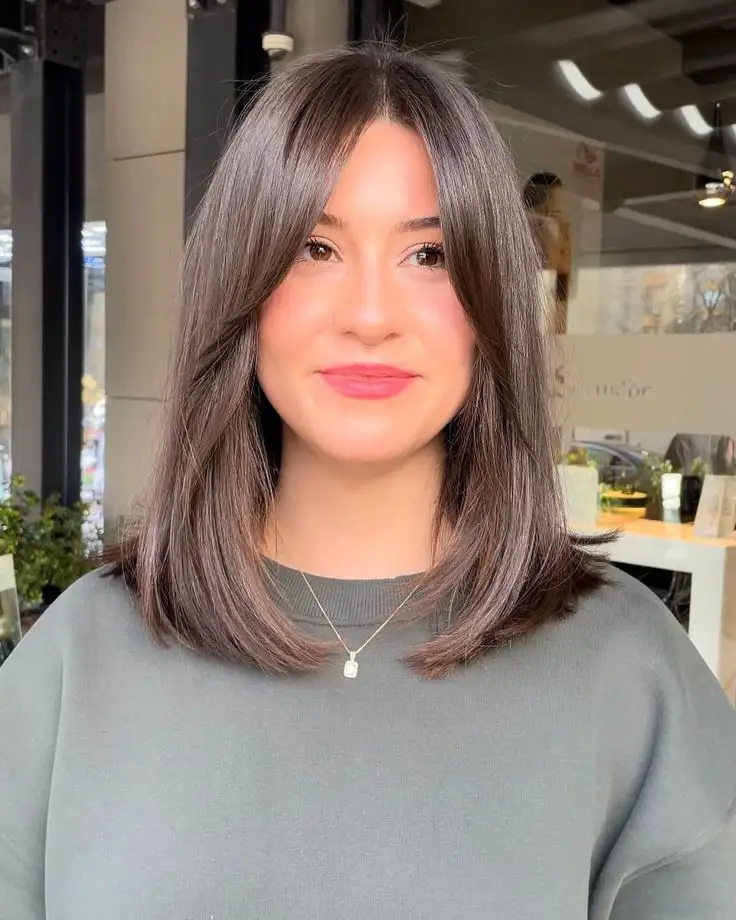 10 cortes de pelo con flequillo largo que dulcifican el rostro y tienen ...
