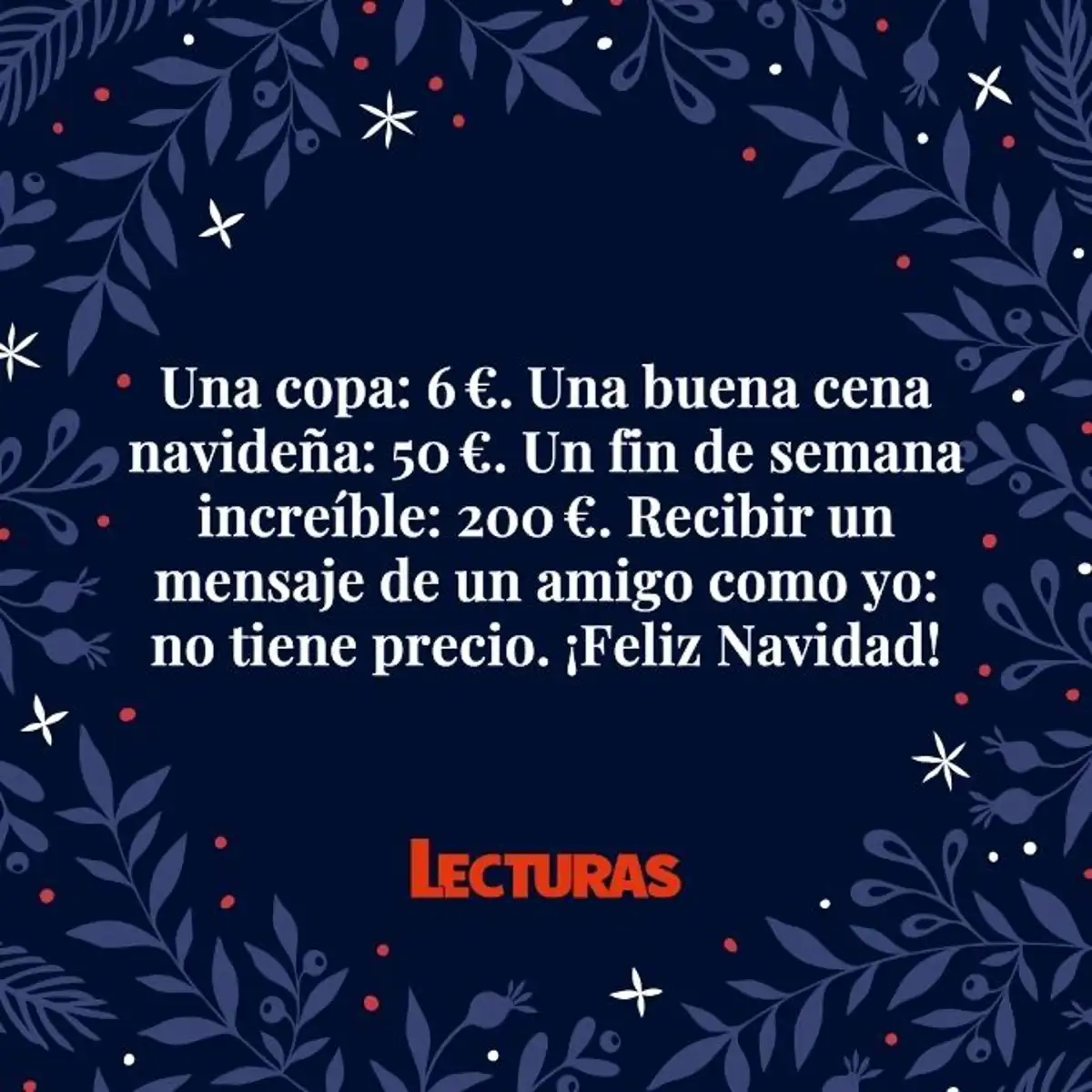 30 frases de Navidad para WhatsApp graciosas con las que felicitar a los  tuyos, image size:1200x1200