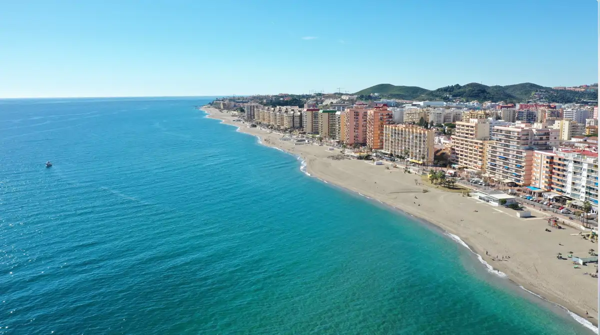 La playa de Fuengirola