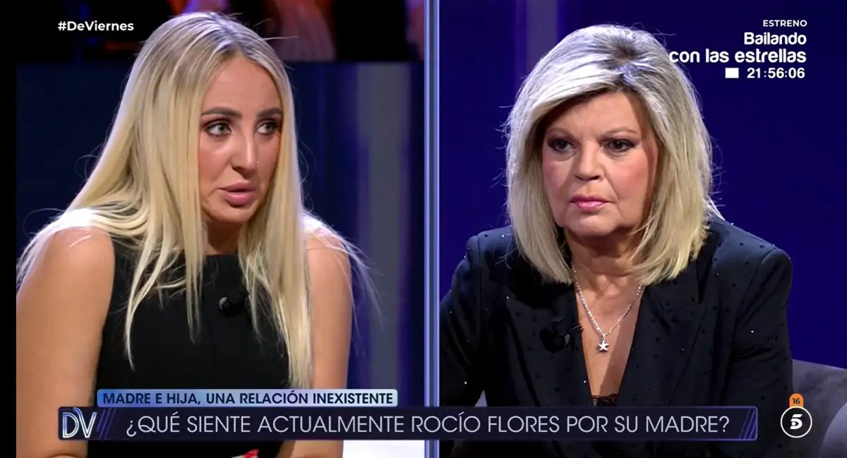 La entrevista completa de Rocío Flores en 'De viernes' en un click: del tenso cara a cara con Terelu Campos a lo que ha dicho de su madre, Rocío Carrasco