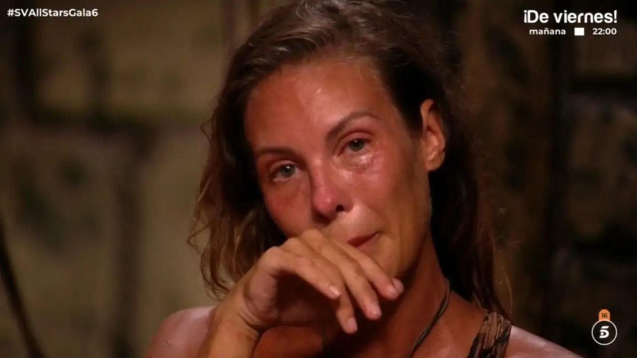 Jessica Bueno se rompe en pleno directo de 'Supervivientes All Stars 2' al  recordar a Luitingo: "Me recuerda mucho a la historia que yo viví"