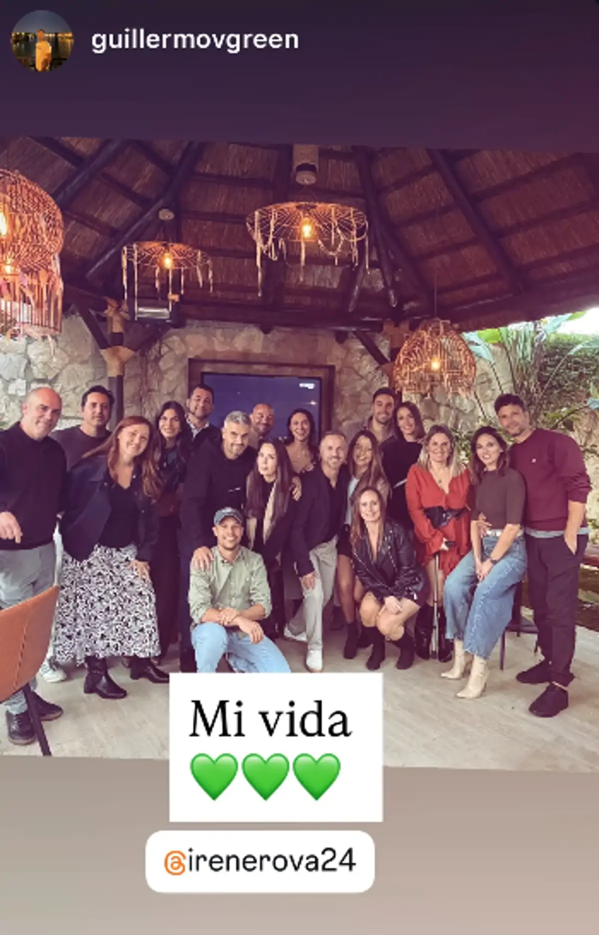 Guillermo, novio de Irene Rosales 