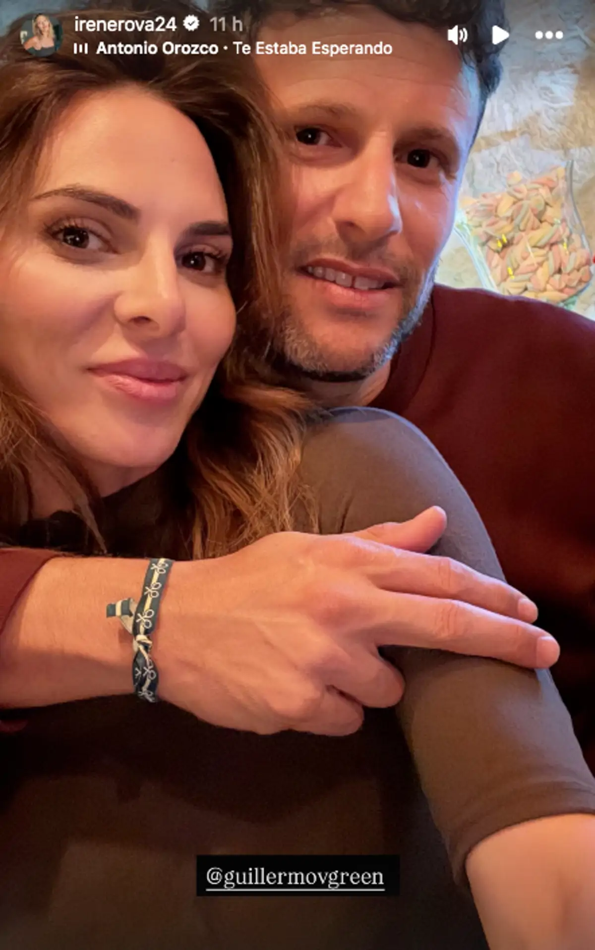 Irene Rosales y Guillermo