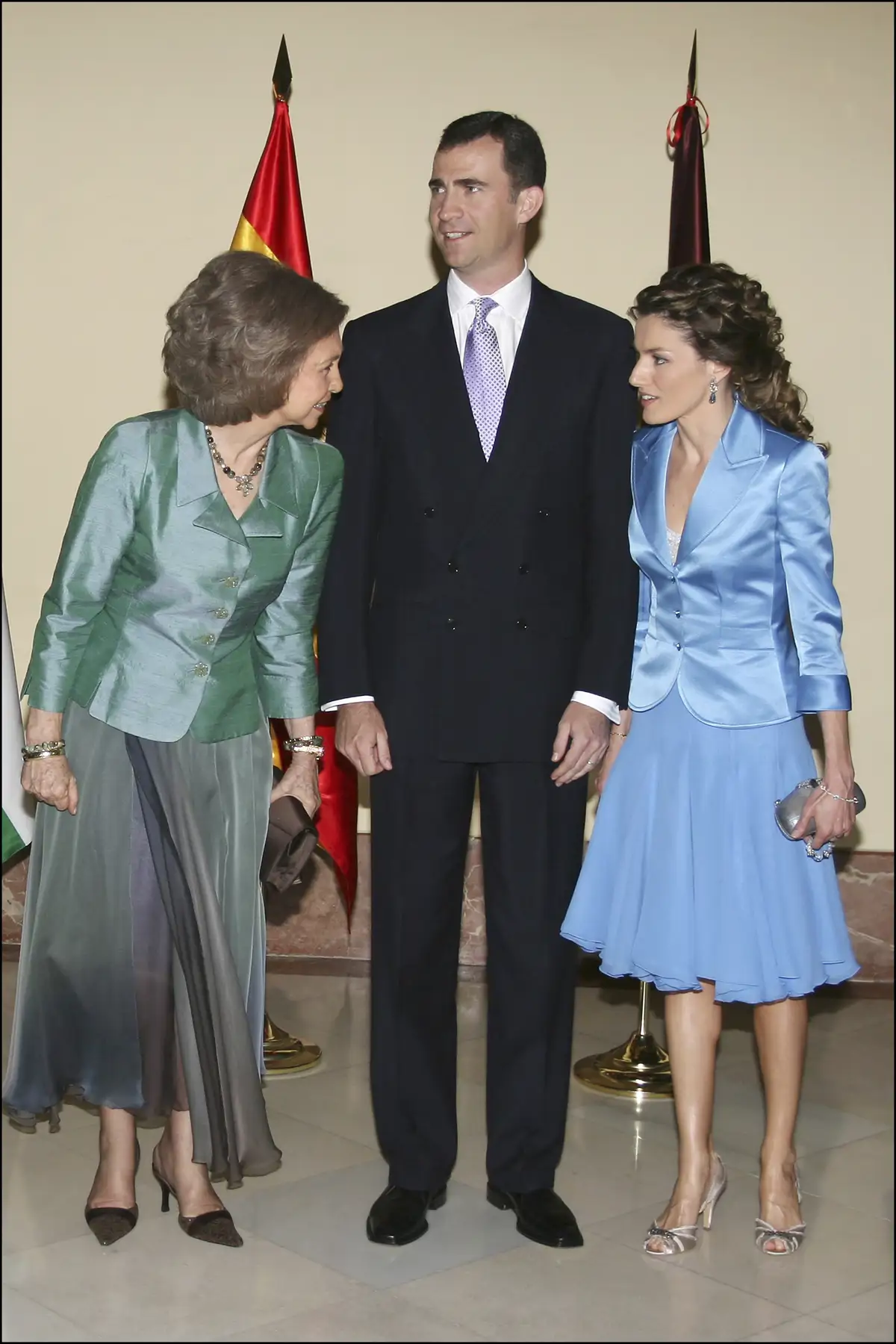 Felipe, Letizia, Sofía