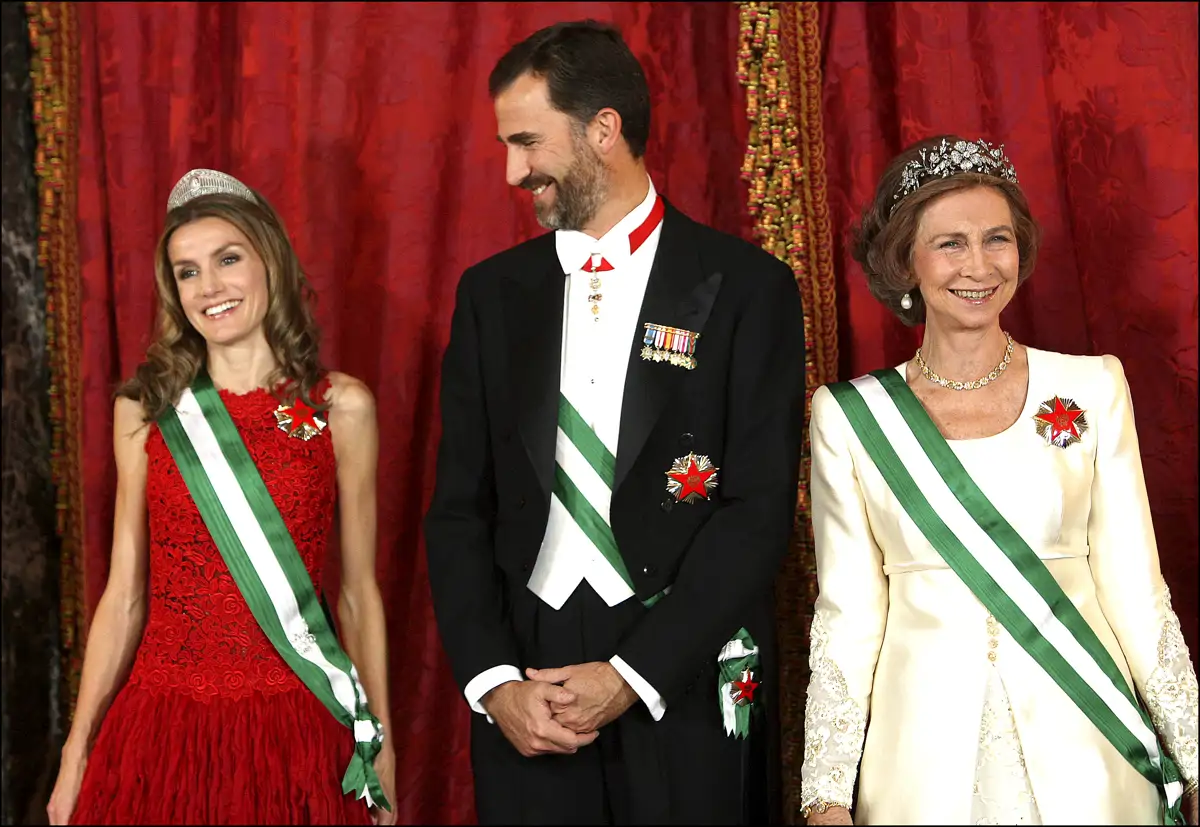 Letizia, Felipe, Sofía