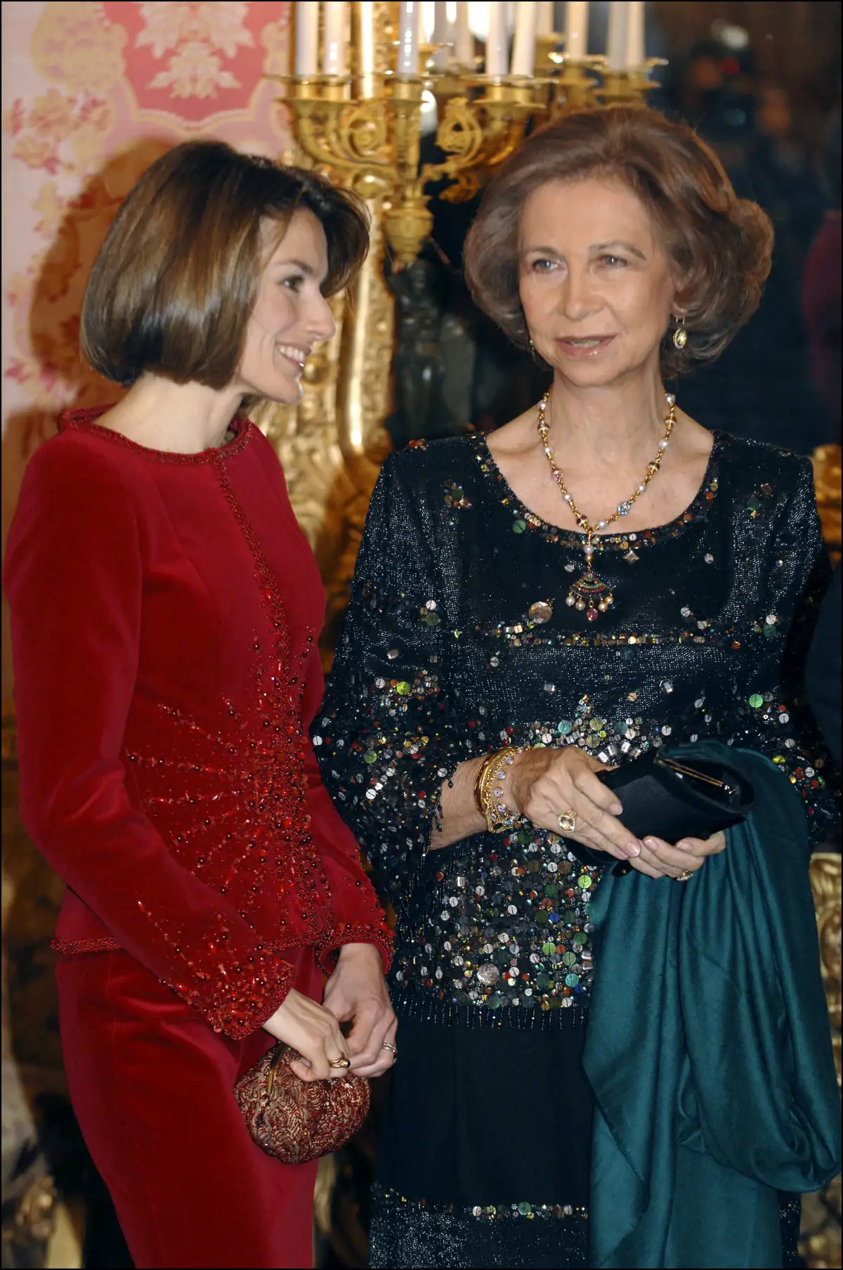 Letizia y Sofía