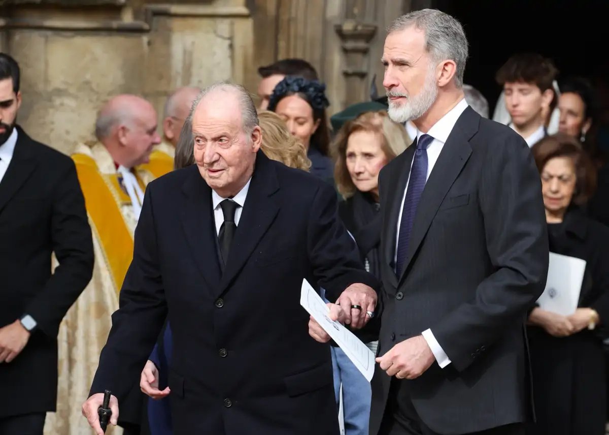 Rey Juan Carlos I y Rey Felipe VI