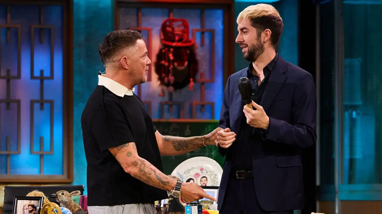 Alejandro Sanz y David Broncano