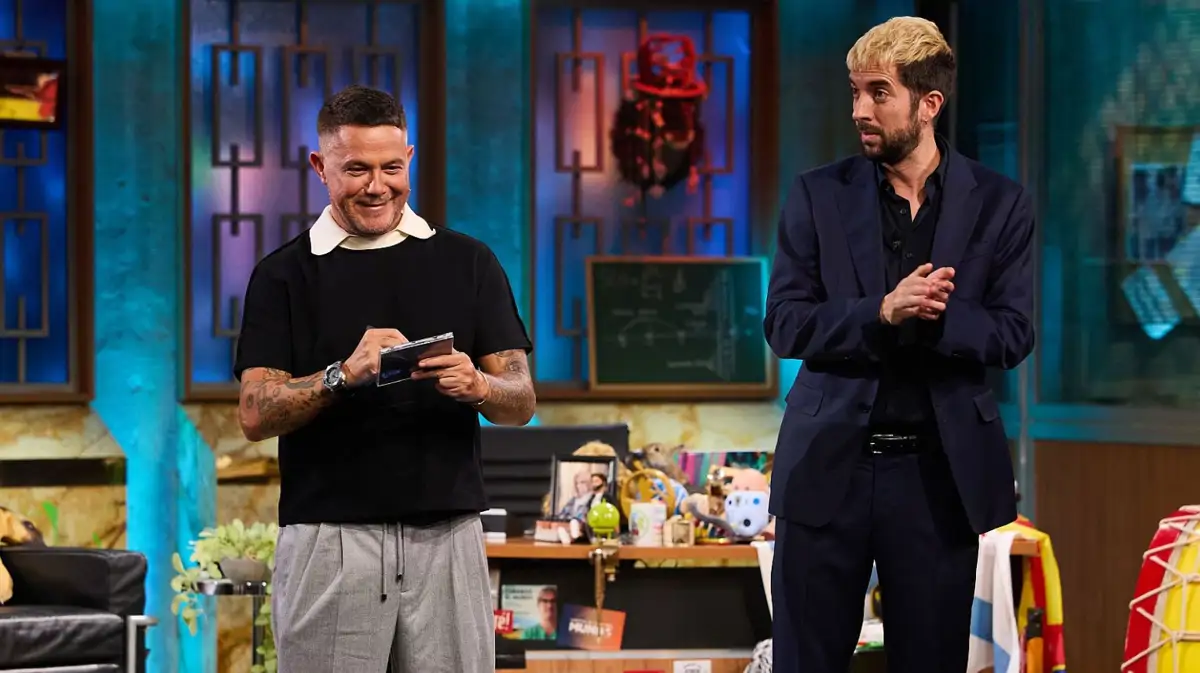 Alejandro Sanz y David Broncano