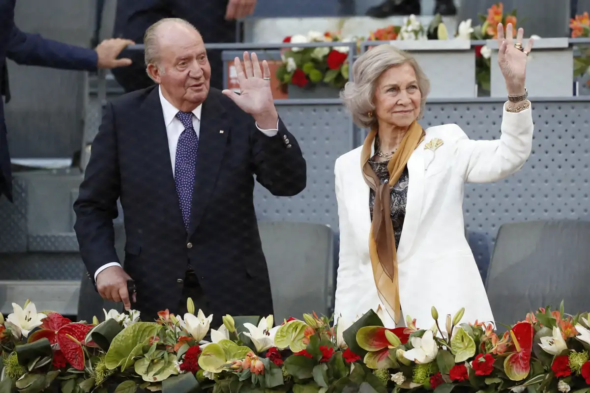Rey Juan Carlos y la reina Sofía