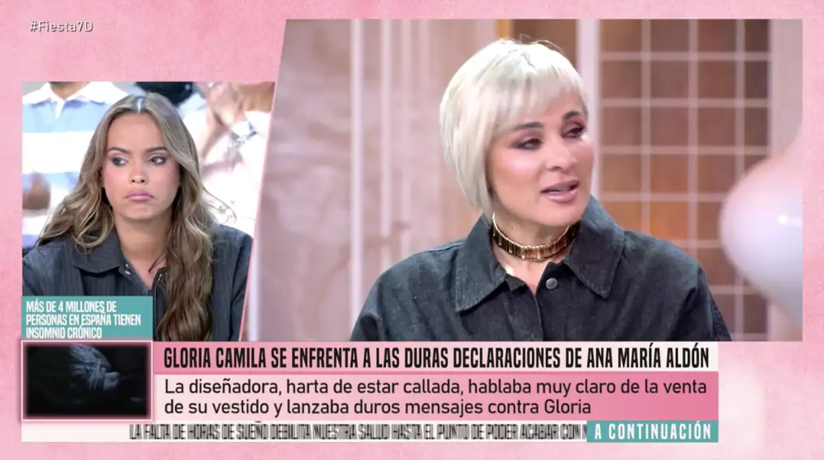 Gloria Camila Ortega y Ana María Aldón