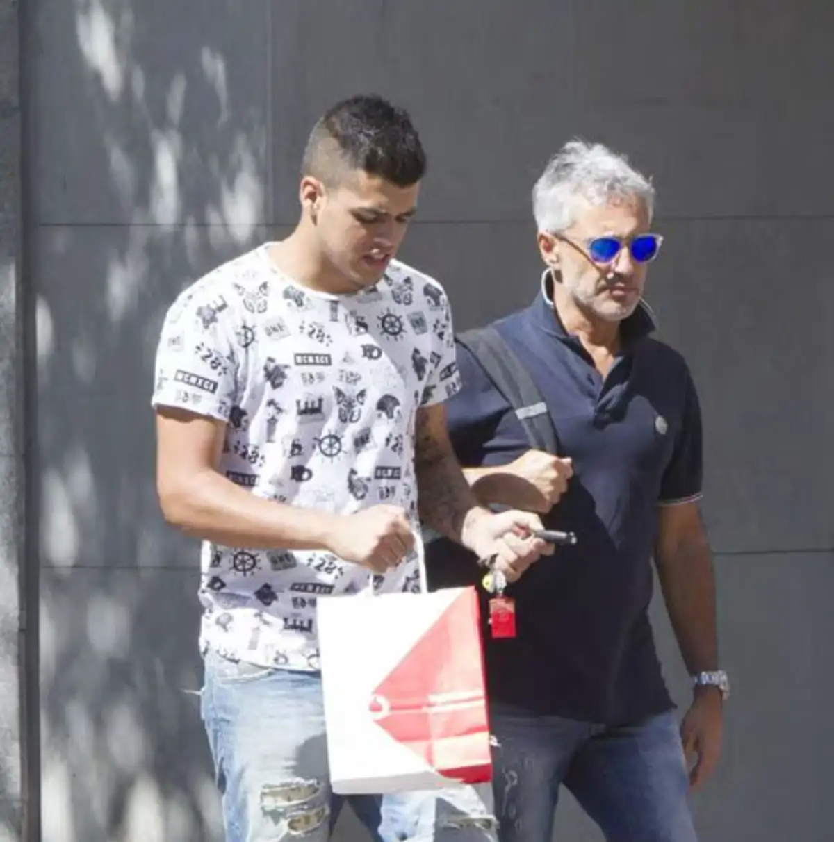 Sergi Capdevila y Sergio Dalma