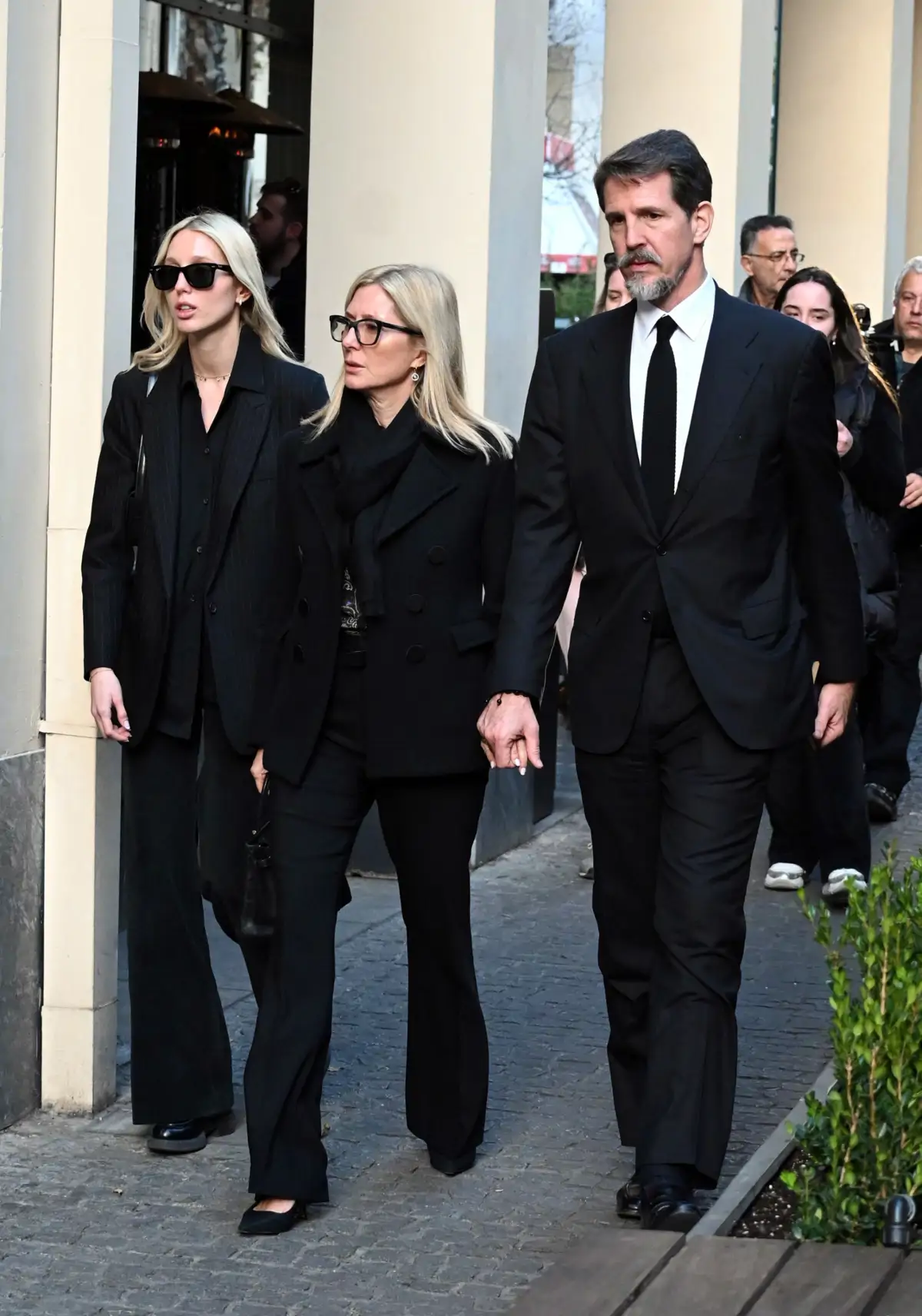 Olympia, Marie Chantal y Pablo de Grecia