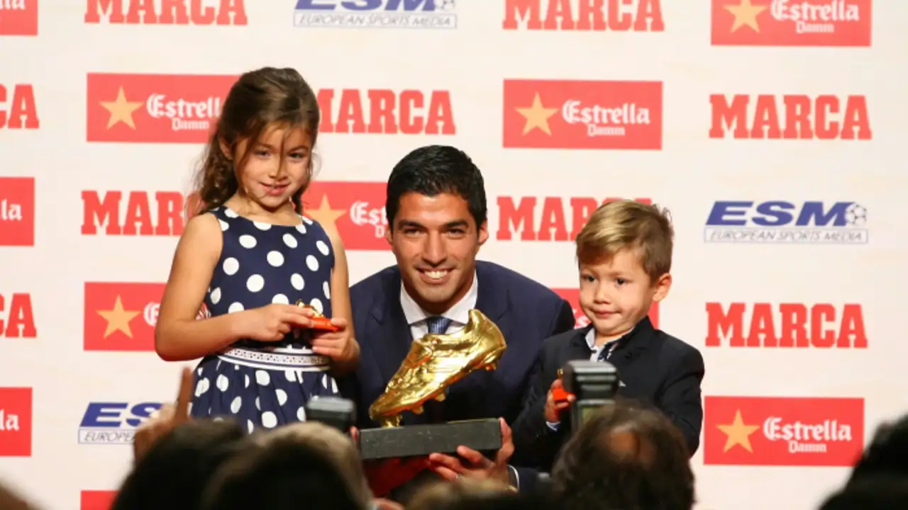 Luis Suárez, bota de oro