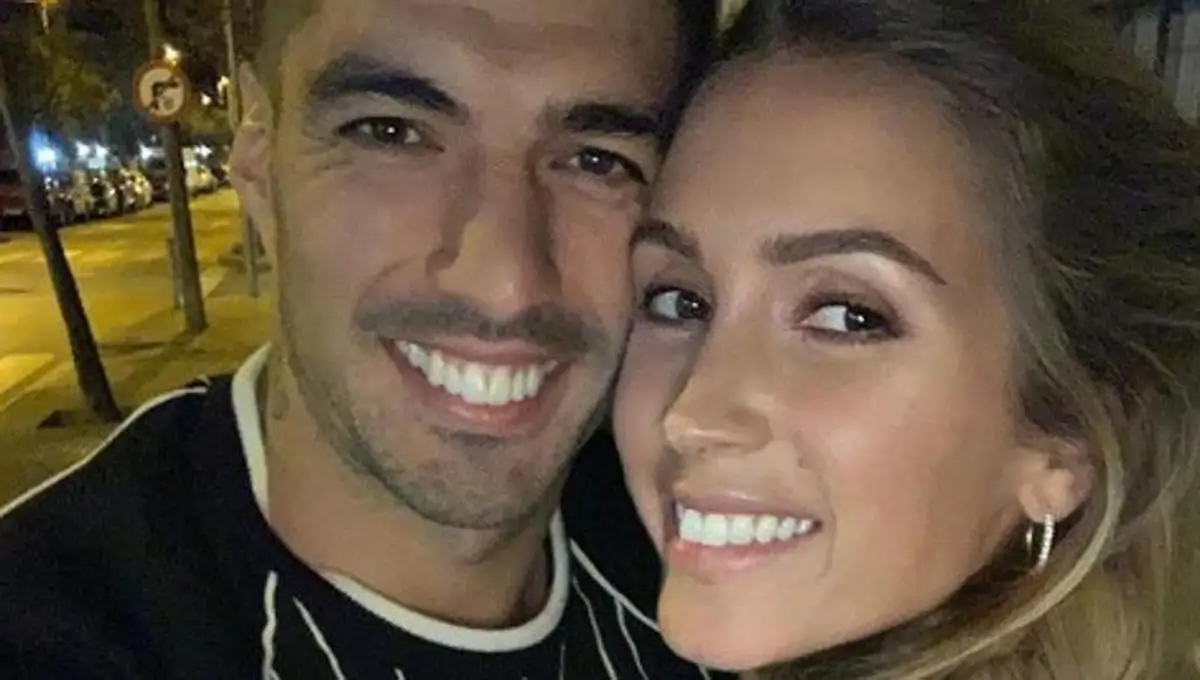 Luis Suárez y Sofía Balbi