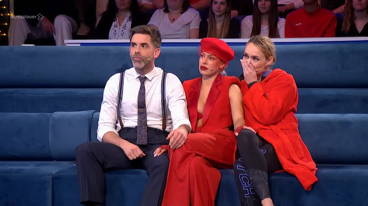 José Yélamo, Jessica Goicoechea y Patricia Conde