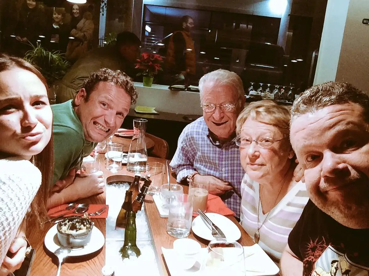 Alberto Chicote y sus padres