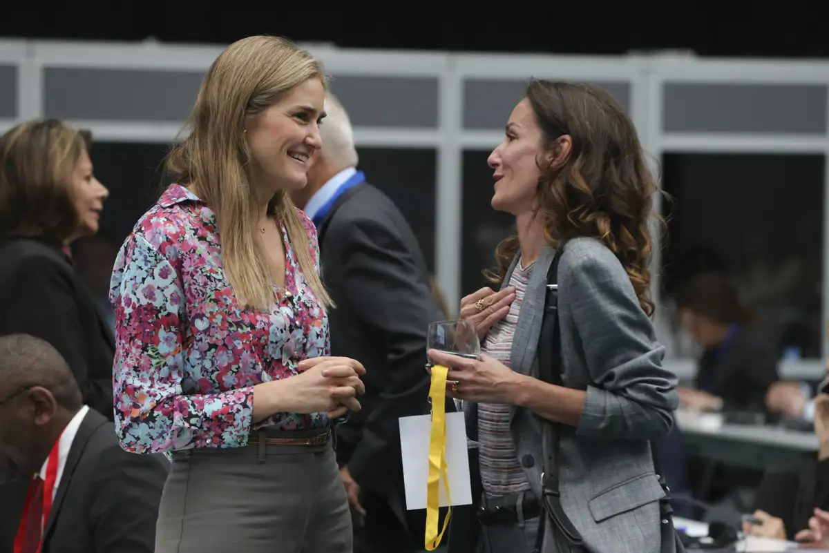 Sara Aagesen y Telma Ortiz