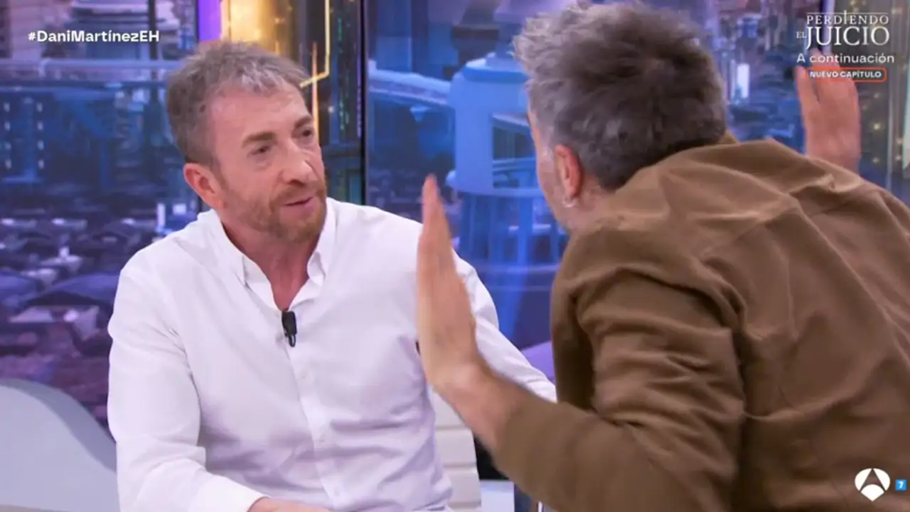 Pablo Motos sorprende a Dani Martínez en 'El Hormiguero' con la merienda de  su infancia: "Me daban pan, vino y azúcar"