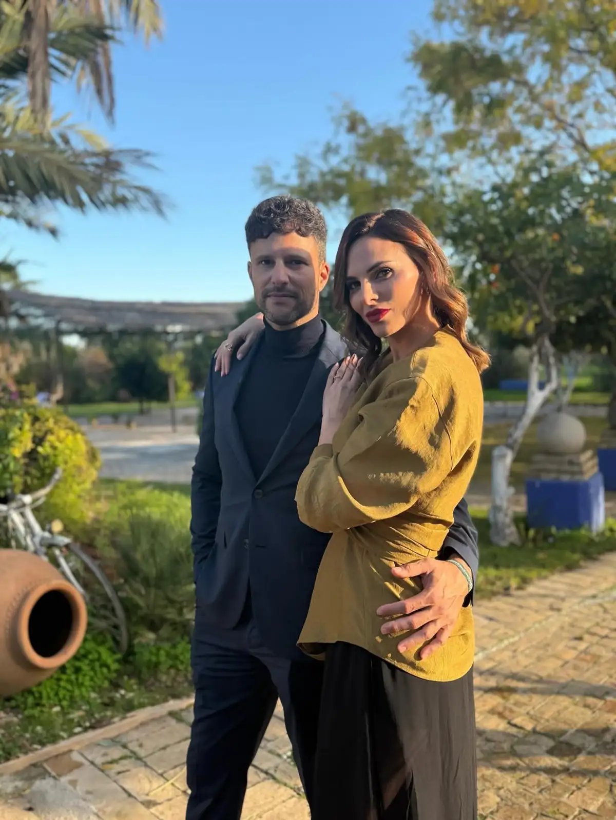 Irene Rosales y Guillermo