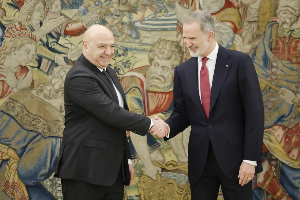 Joseph Aoun y Felipe VI