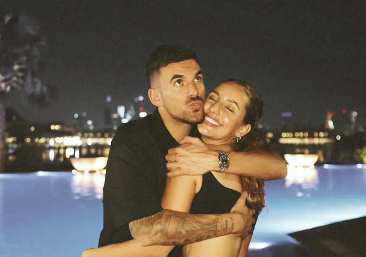 Luna Serrat y Dani Ceballos