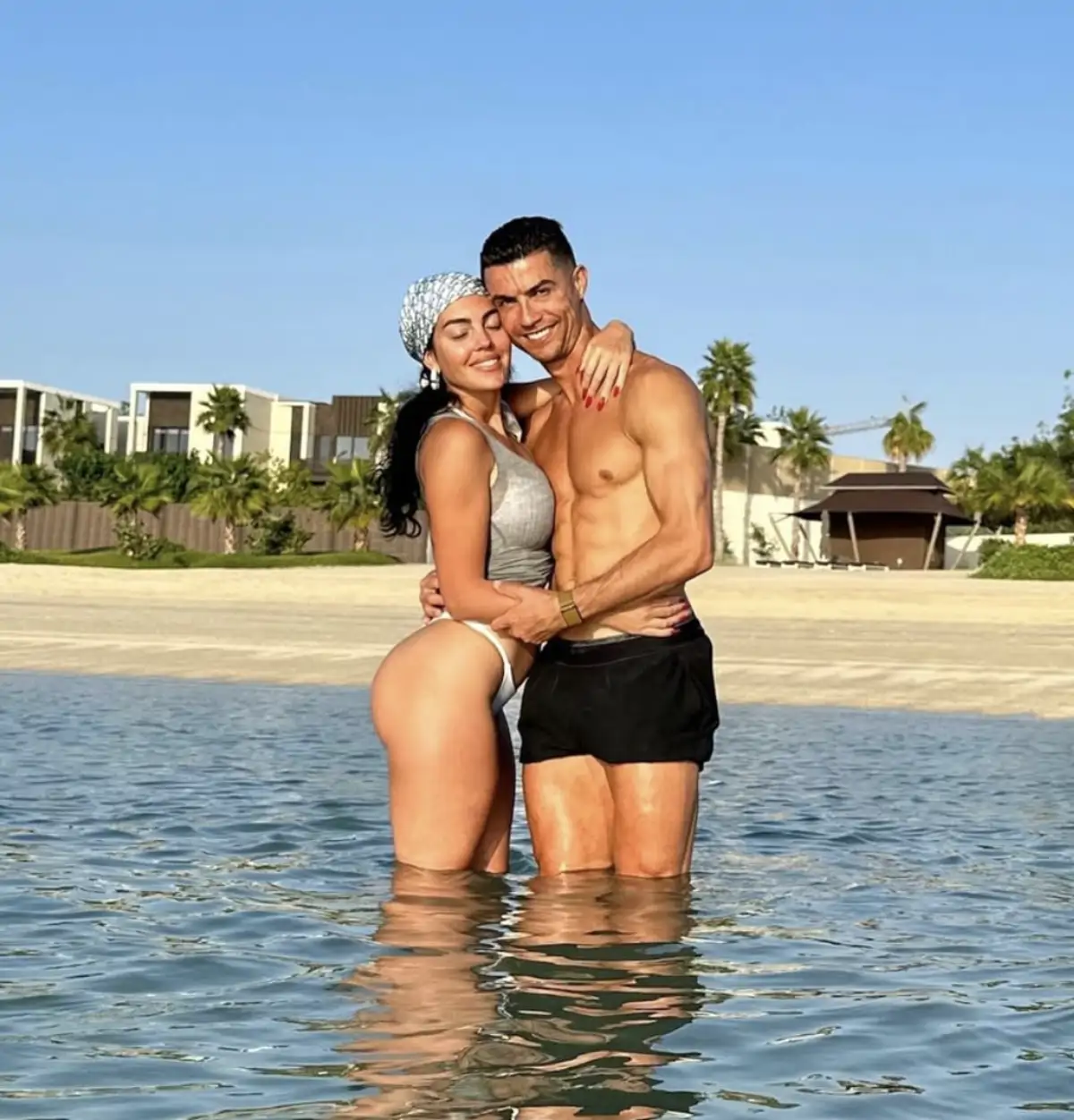 Georgina Rodríguez y Cristiano Ronaldo