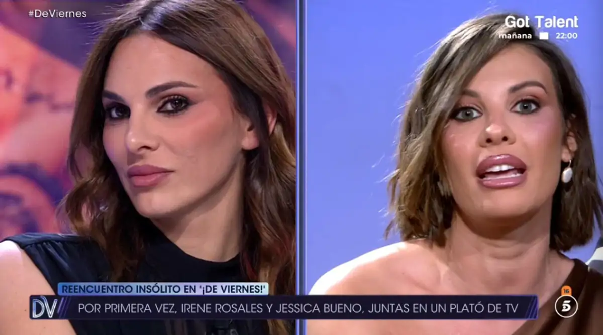 Irene Rosales y Jessica Bueno