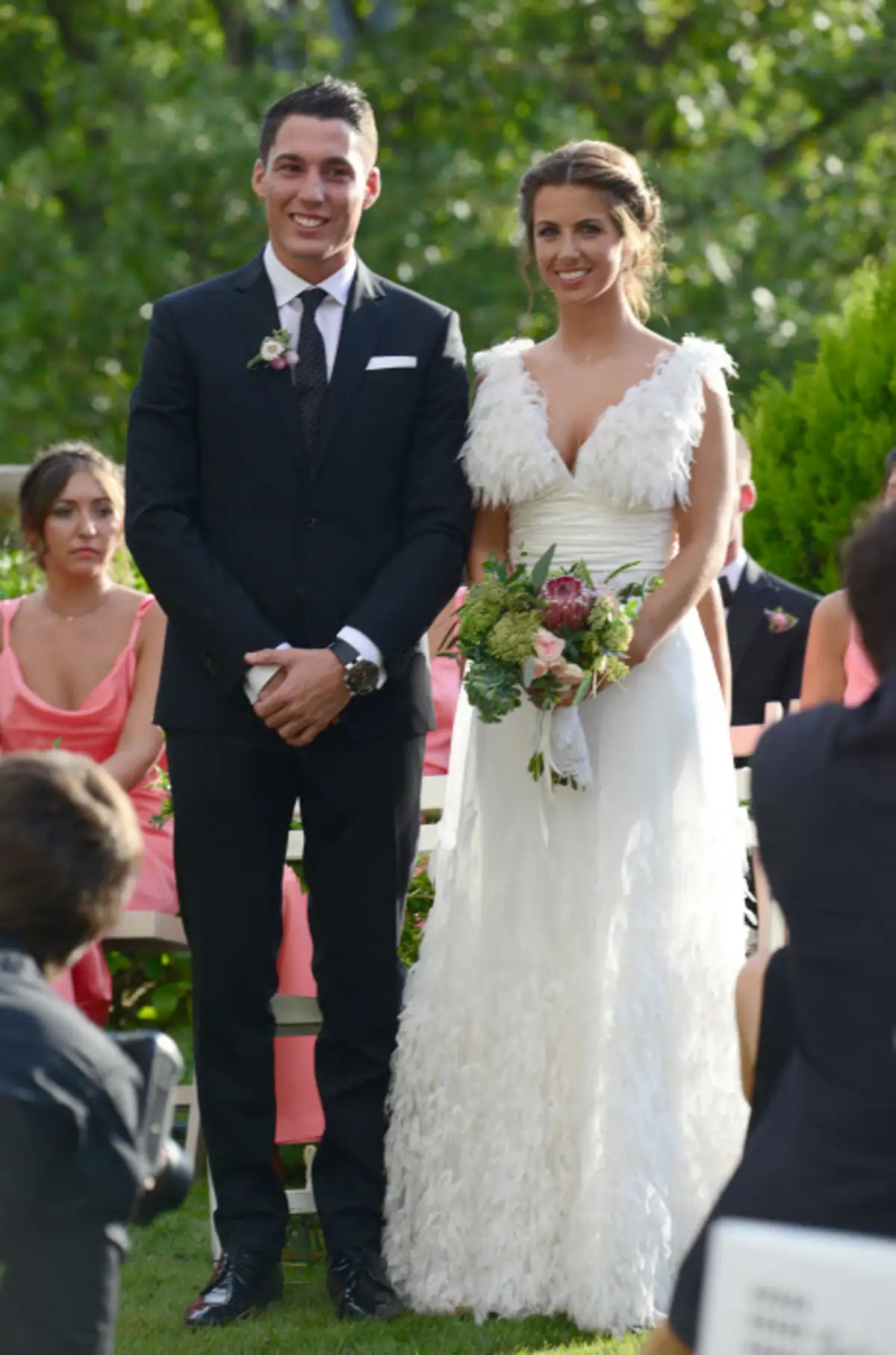 Aleix Espargaró y su mujer Laura
