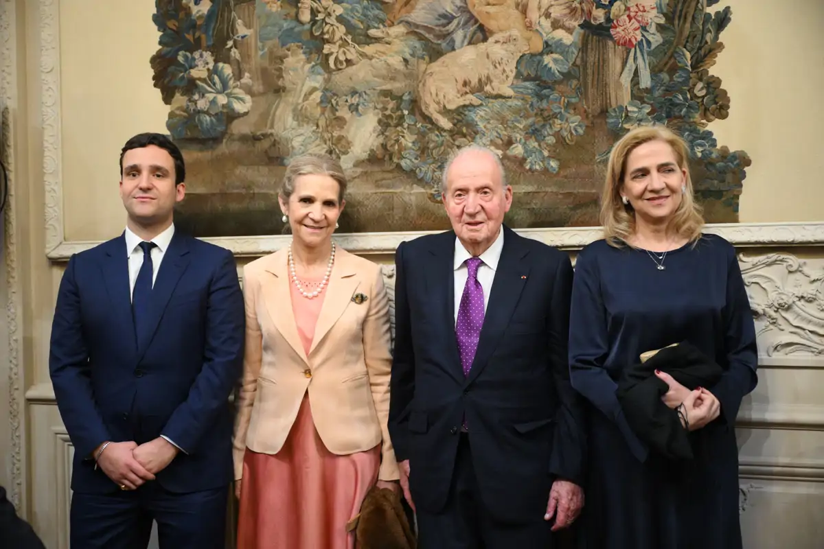 Froilán, Elena, Juan Carlos y Cristina