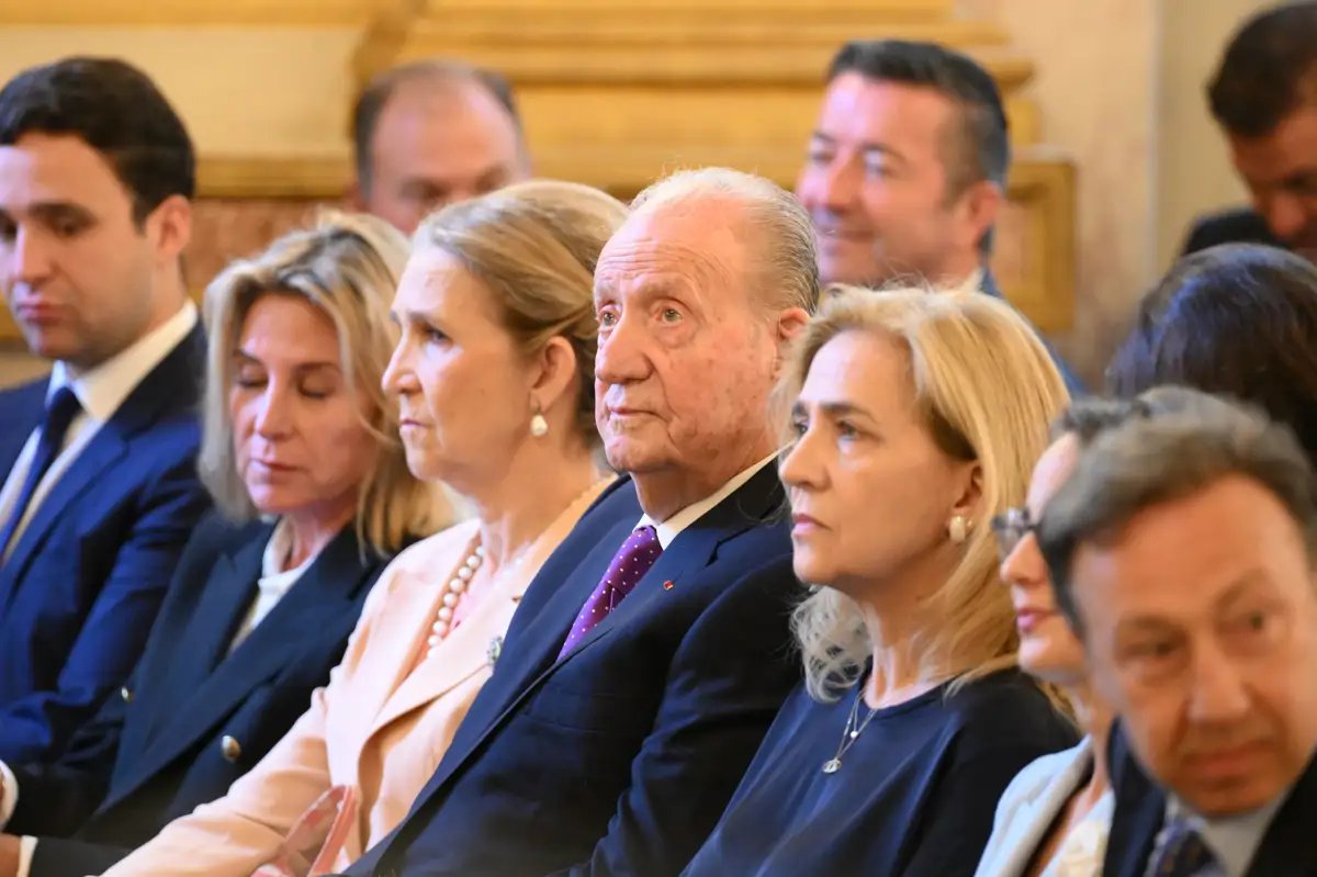 Juan Carlos, Elena y Cristina