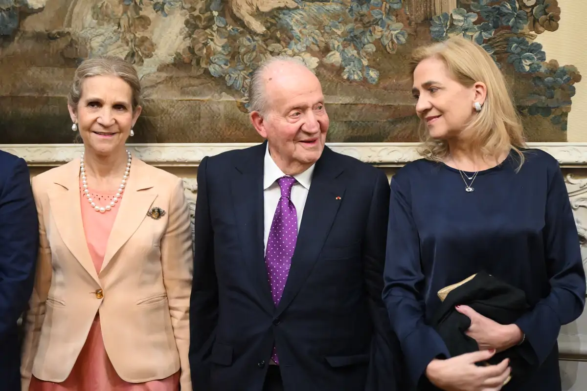 Elena, Juan Carlos y Cristina