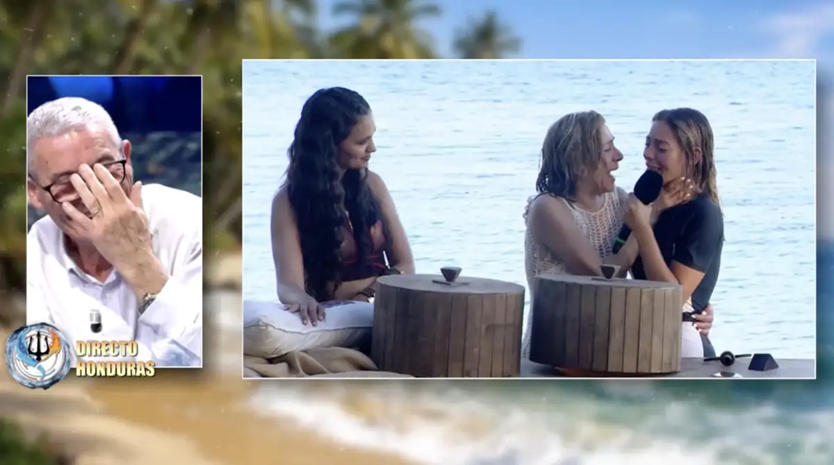 Claudia Chacón y su madre