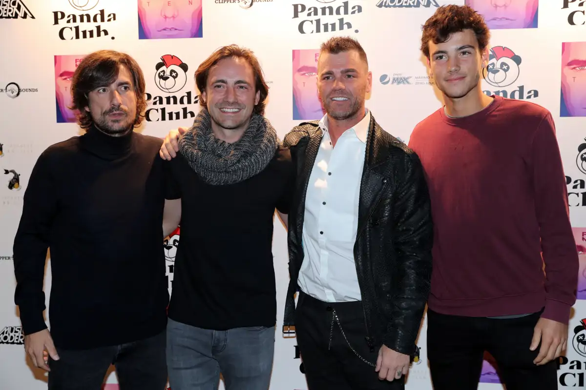 Hugo, Gelete, Pablo y Fonsi Nieto