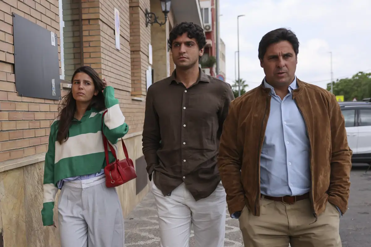 Tana Rivera, Tomás Páramo y Francisco Rivera