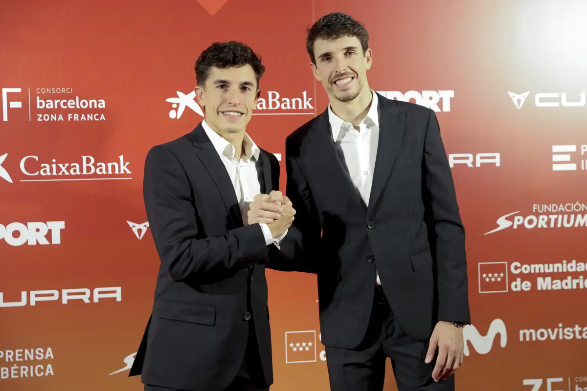 Marc Márquez y Álex Márquez