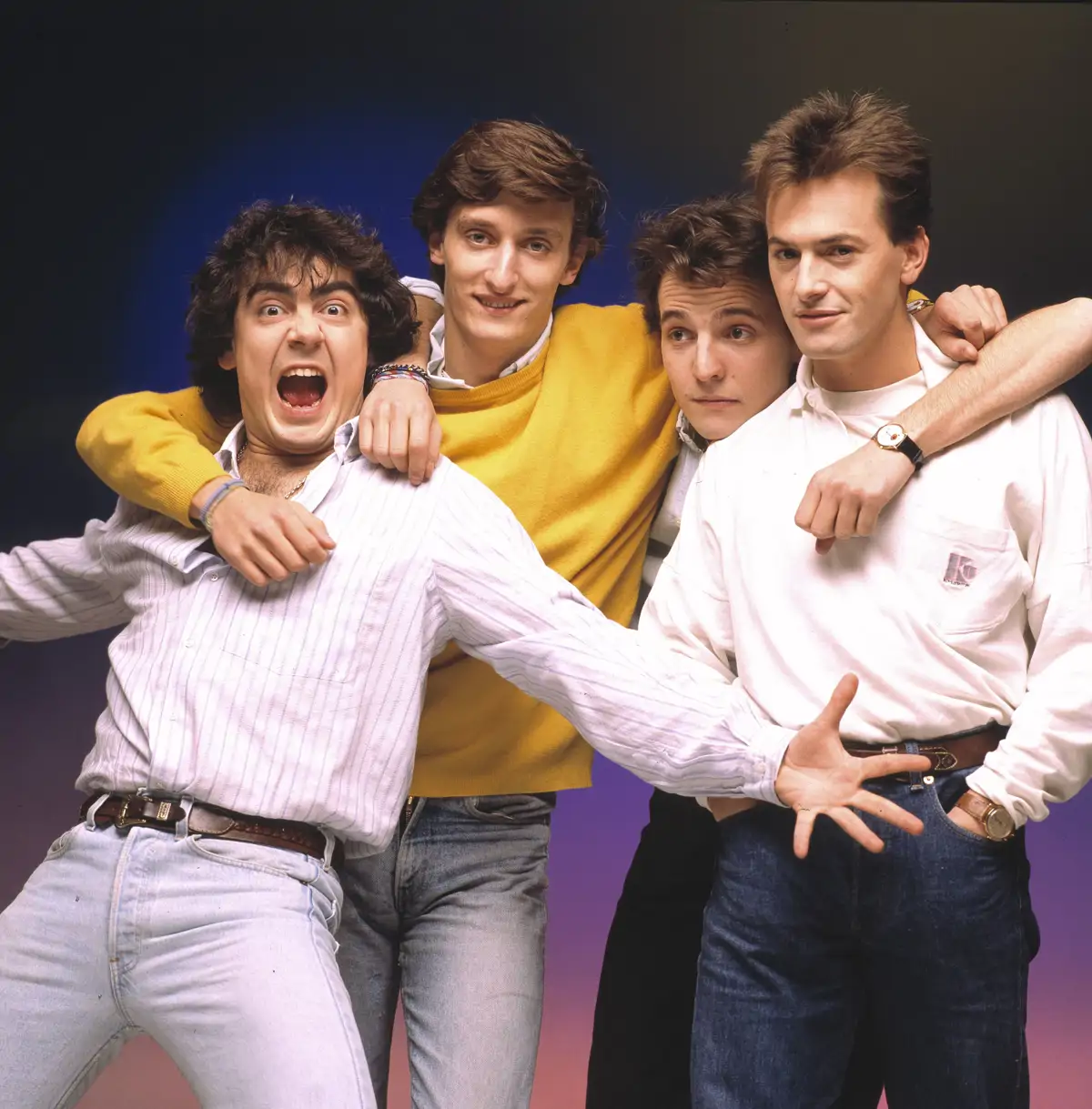 Hombres G (Daniel Mezquita, Javier Molina, David Summers y Rafael Gutiérrez