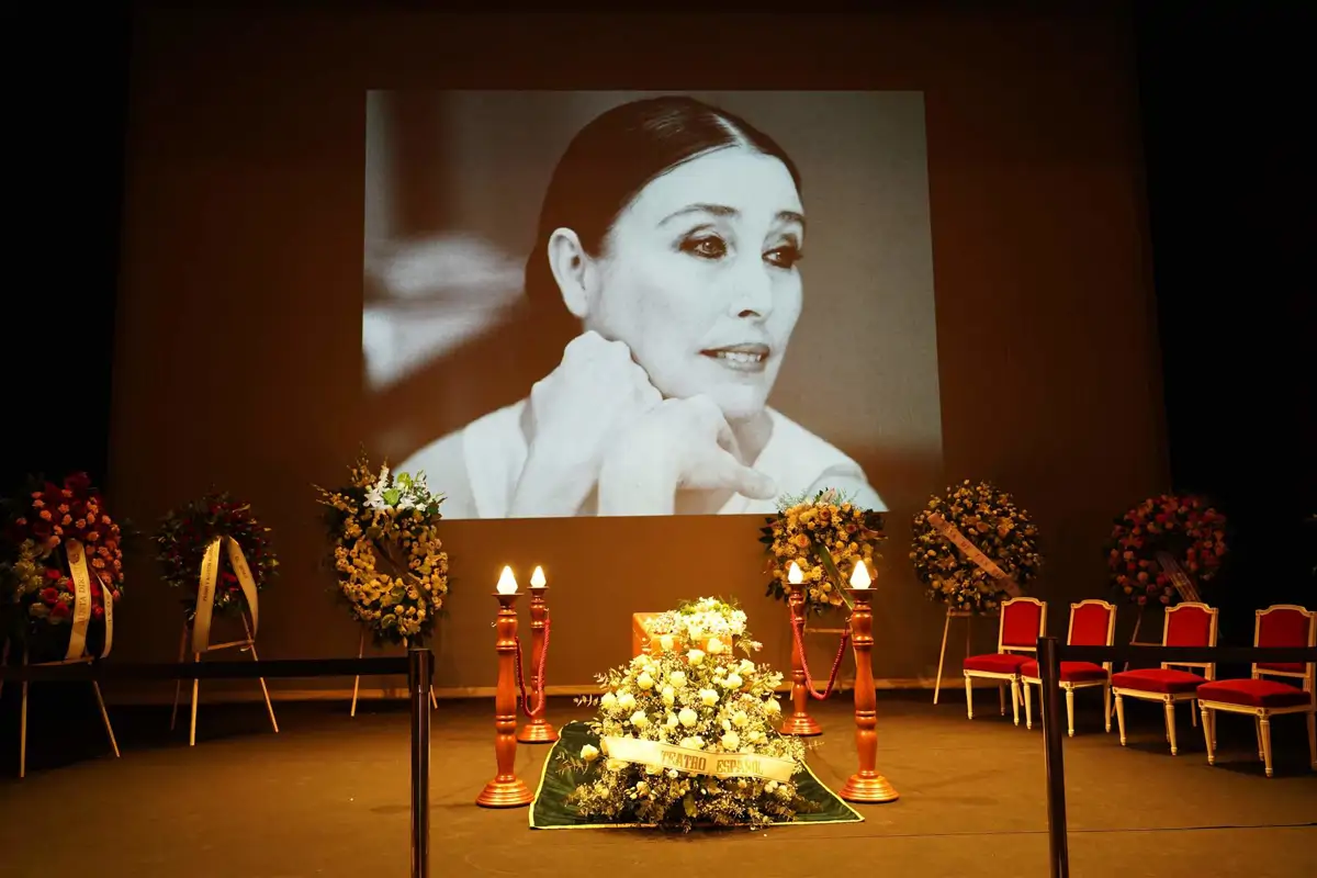 Verónica Forqué capilla ardiente 