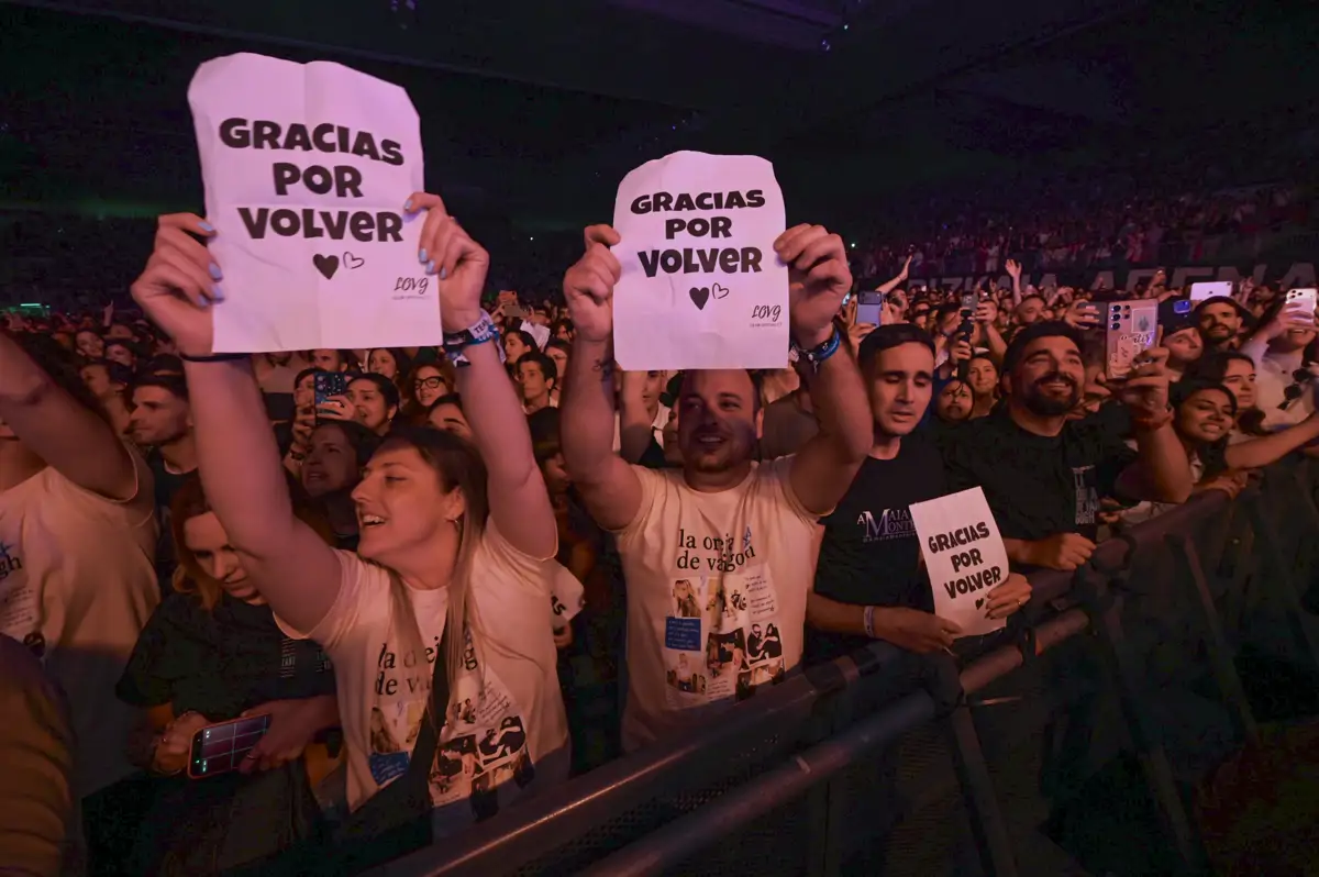 Fans de La oreja de Van Gogh